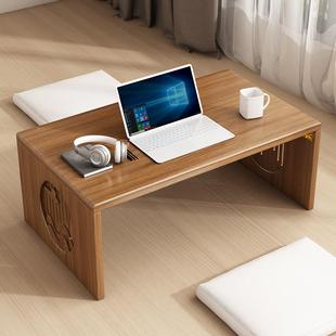 飘窗小桌茶子家用炕可客OMC厅折叠小几简易榻米茶桌床榻上桌学习