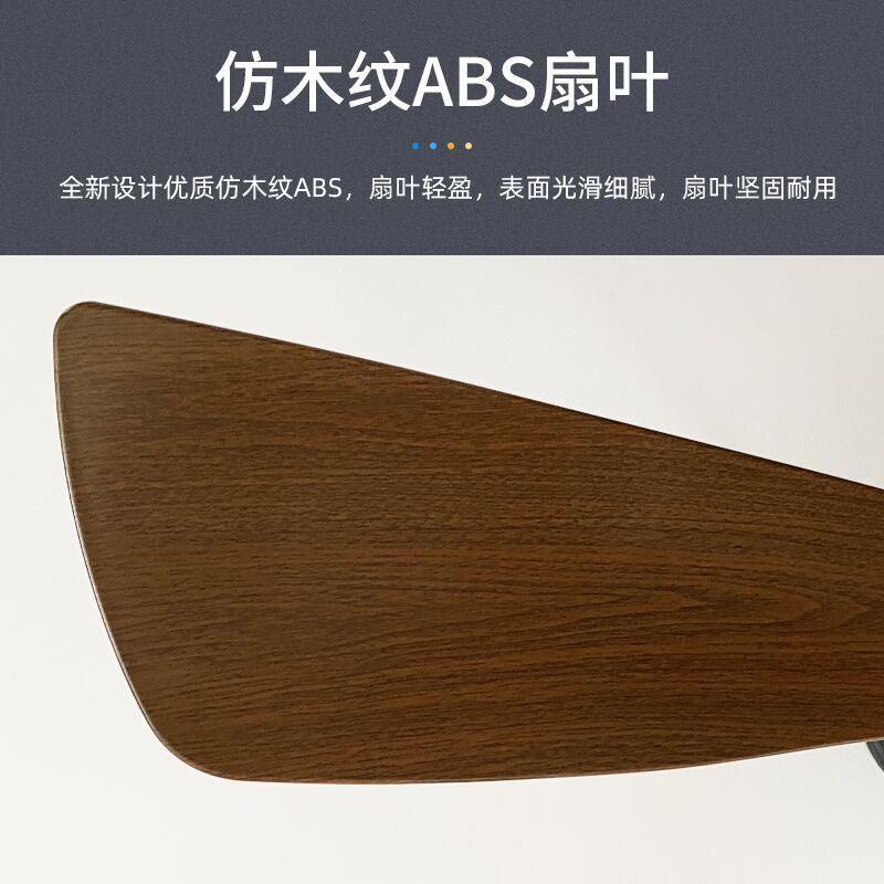 力风扇灯餐厅客厅家无品牌/用复古吊扇电灯大风带一体吊灯2025新
