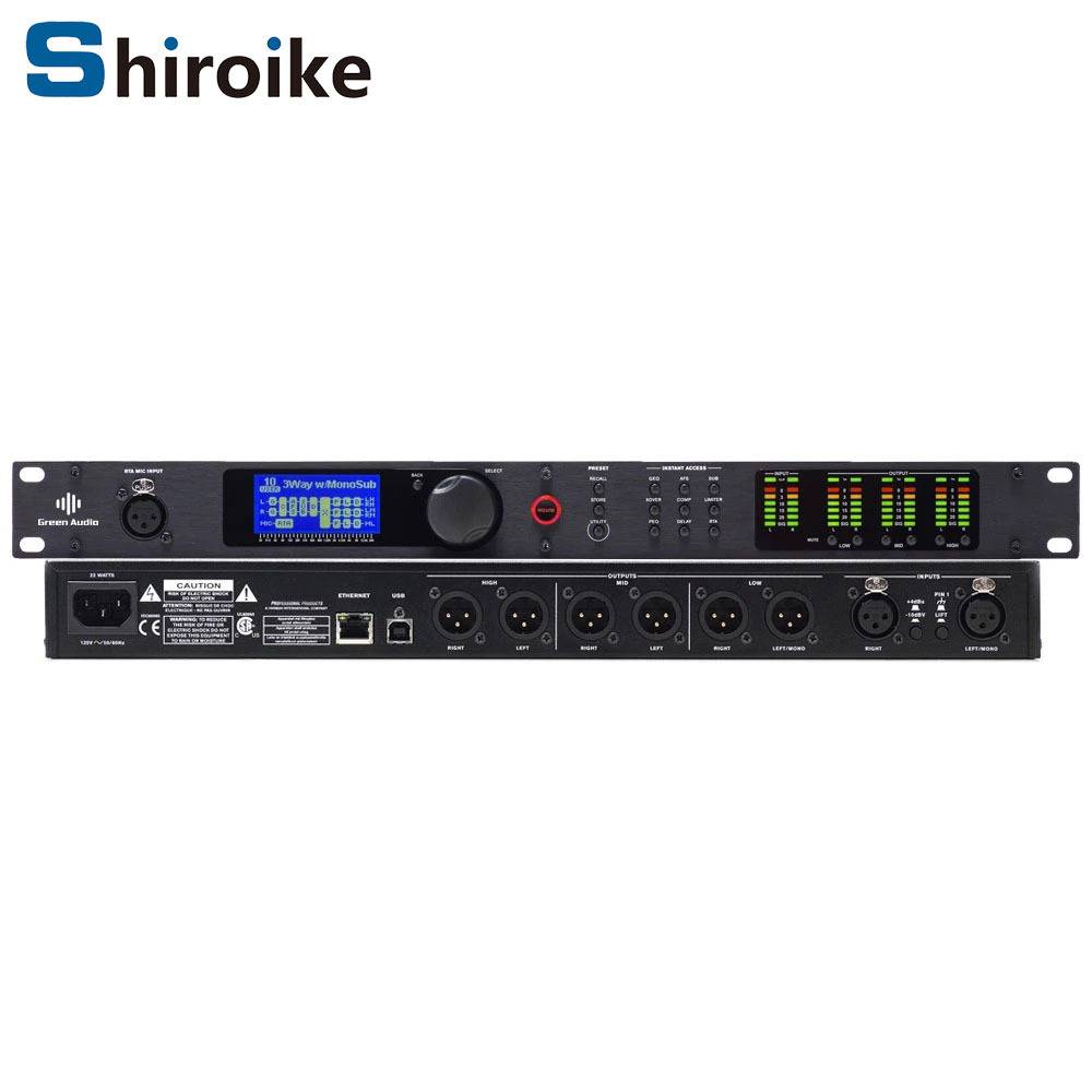 GAX-PA2+ 音频数字处理器 KTV舞台效果器 扬声器管理系统效果器