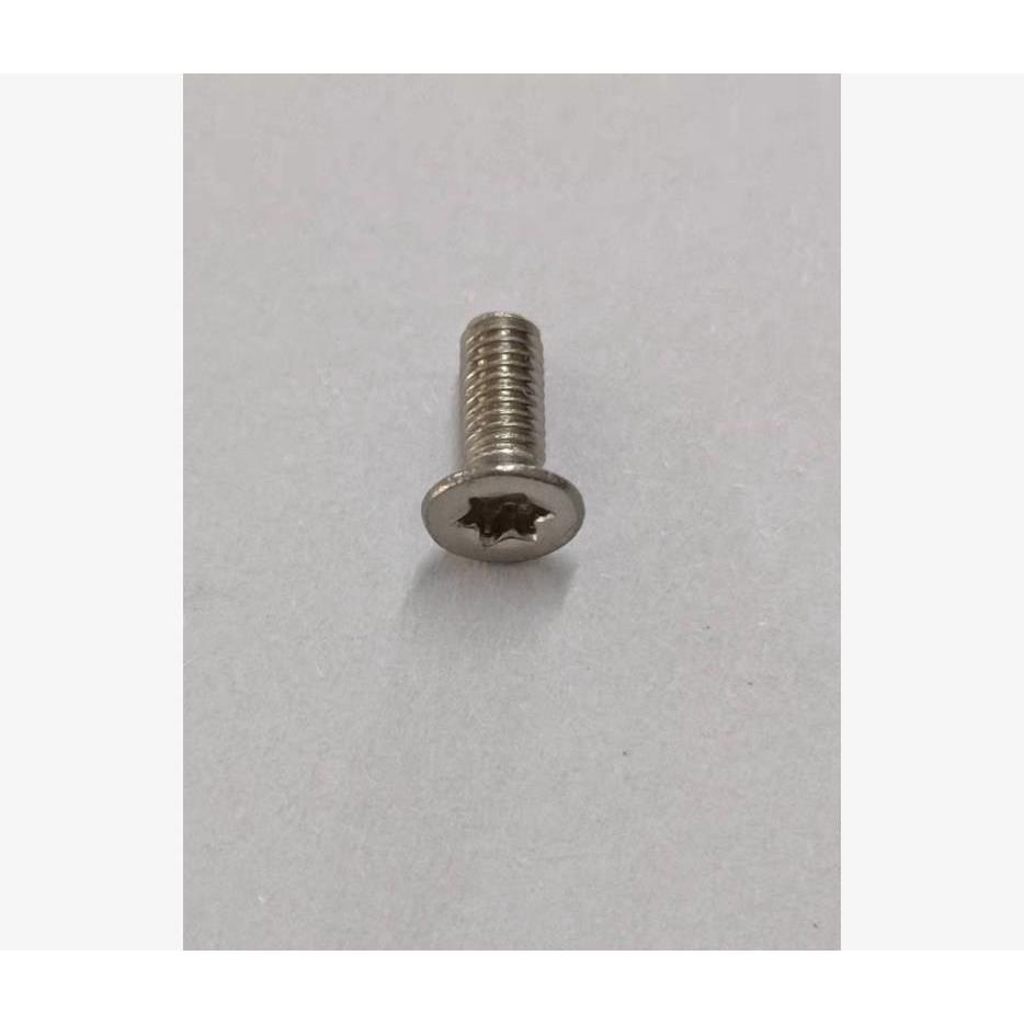 5093钉16锈钢GB2673梅花沉头机螺B267不3MG2X4