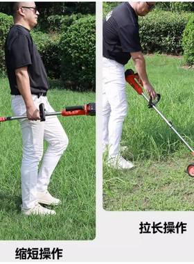 kza草凯姿KZ620LI小型家用NOC园林推草机新型手握z式可伸缩割机