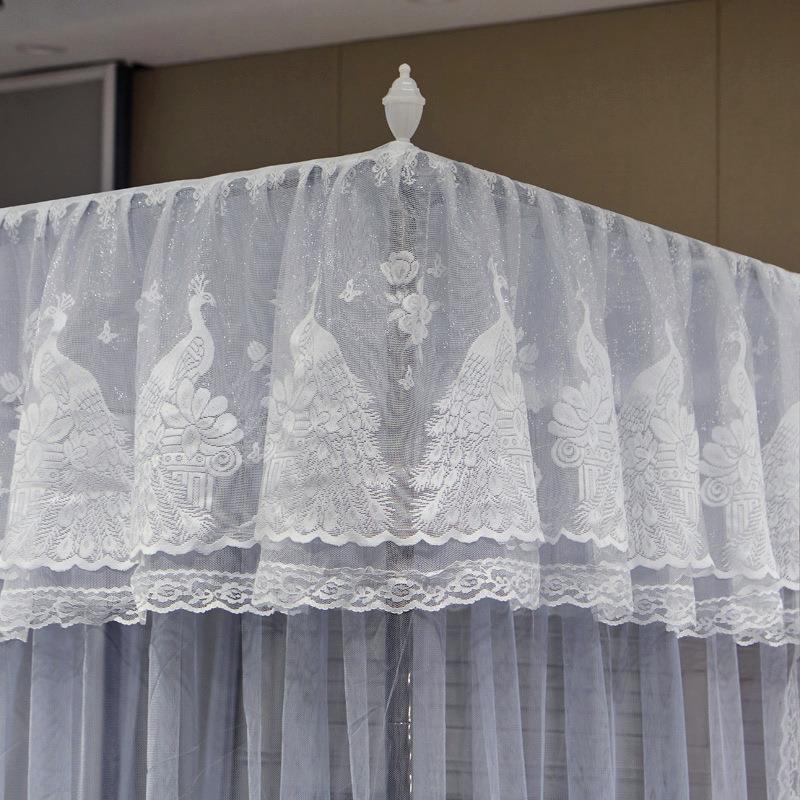 高5档蚊帐家主风加ZOL密帐纱用加粗支架1.m双人三开门1.8公m蚊帐