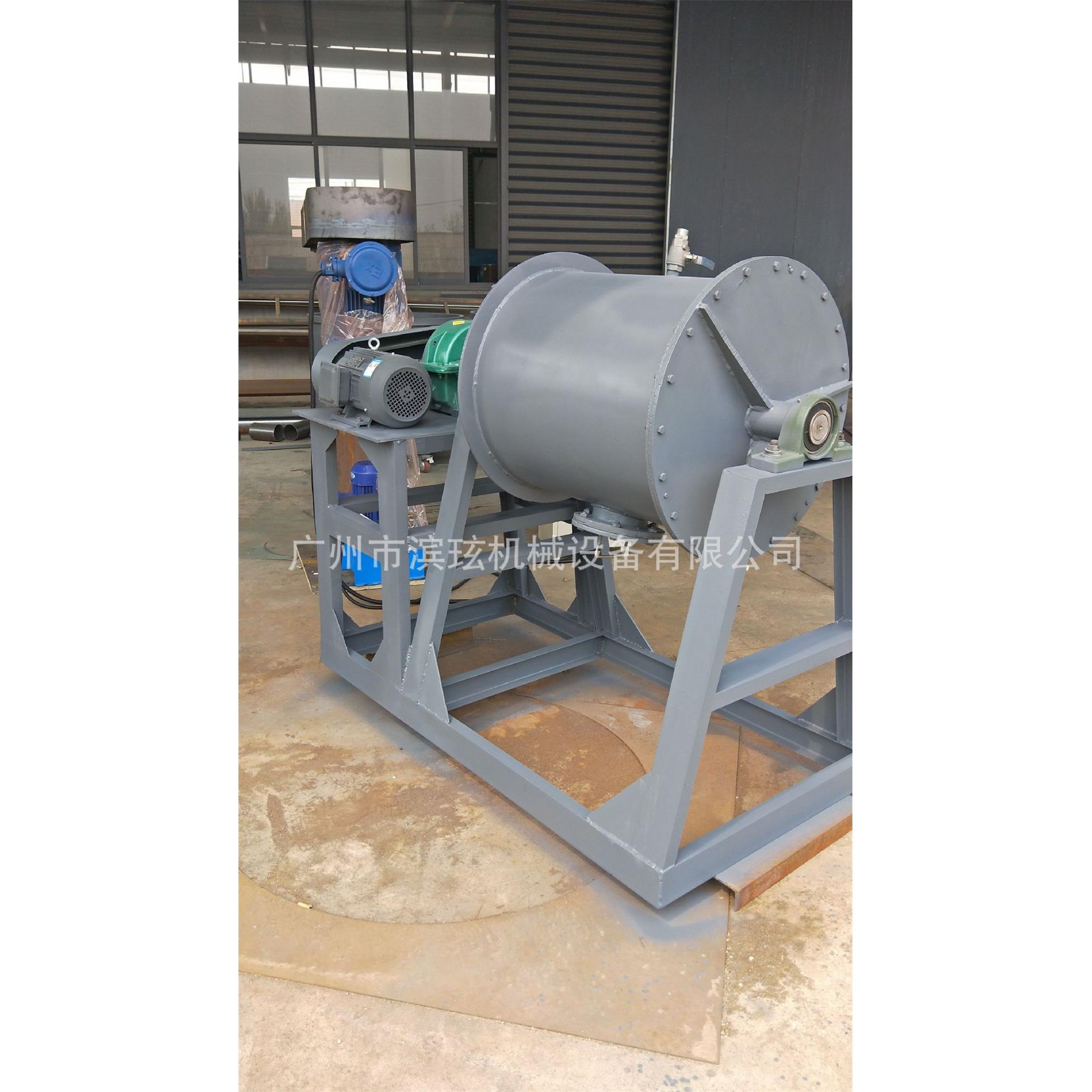 广州厂家直供球磨机2000L不锈钢干粉溢流型球磨研磨机