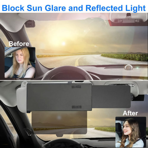 Car Sunshades for Sun Extend Visor Shield Anti Glare遮阳板