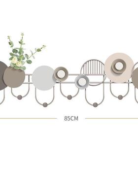 墙户?免打孔入户门玄关挂钩墙上QVZ钥收纳壁挂入匙门后壁衣帽钩挂