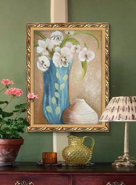 浴林格象卫生防水间装饰画JD100873印欧式花瓶壁画防潮门口厕所室