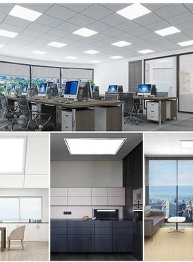 LED嵌入净式RNN厨房灯卫生间集成9侧发光面板灯灯超薄化led7显平