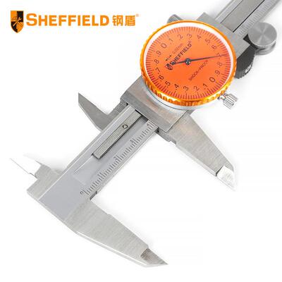 S07101表盘式游标卡尺150mm表盘式机械卡尺AUK内外径式1测量工具