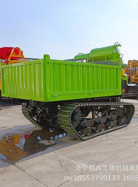 全实心轮履带式运输车重12吨爬山虎自卸车输烂泥地爬CYZ坡运搬承
