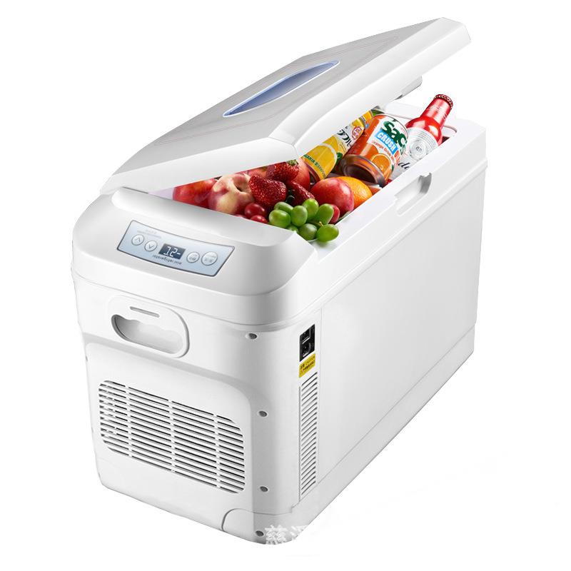 索美40428L车载迷你冰小箱小用型家特宿舍租房冰箱24V货车专用冷