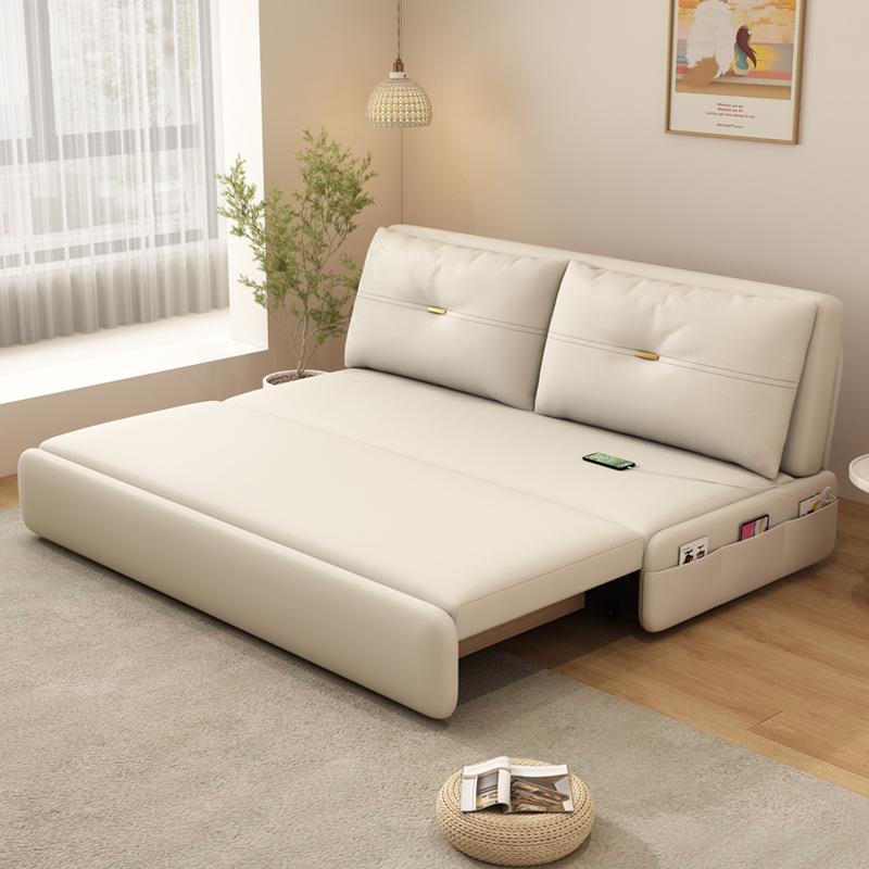 JJM沙发床折叠两用多新功能拉一体0客厅小户型奶油风书房224抽款