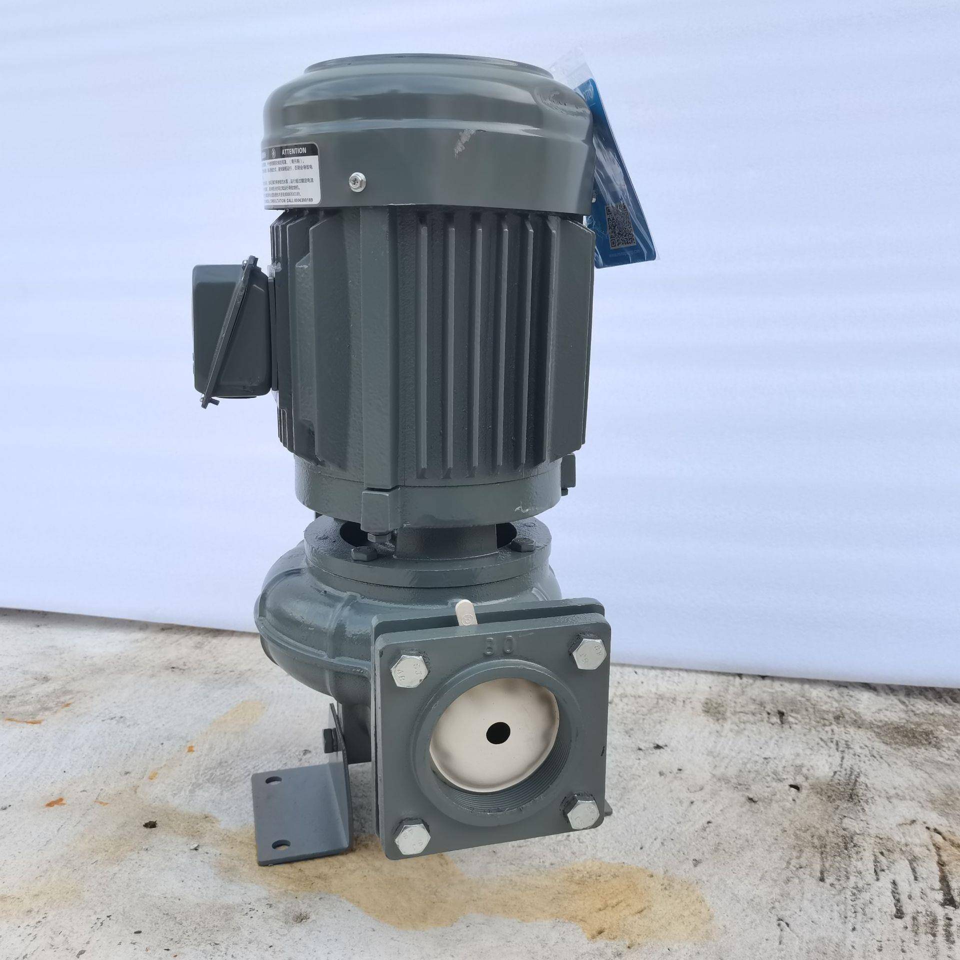 惠州沃德循YLb40-50管道离心泵立式铸铁XDD化材质环增压泵工污G水