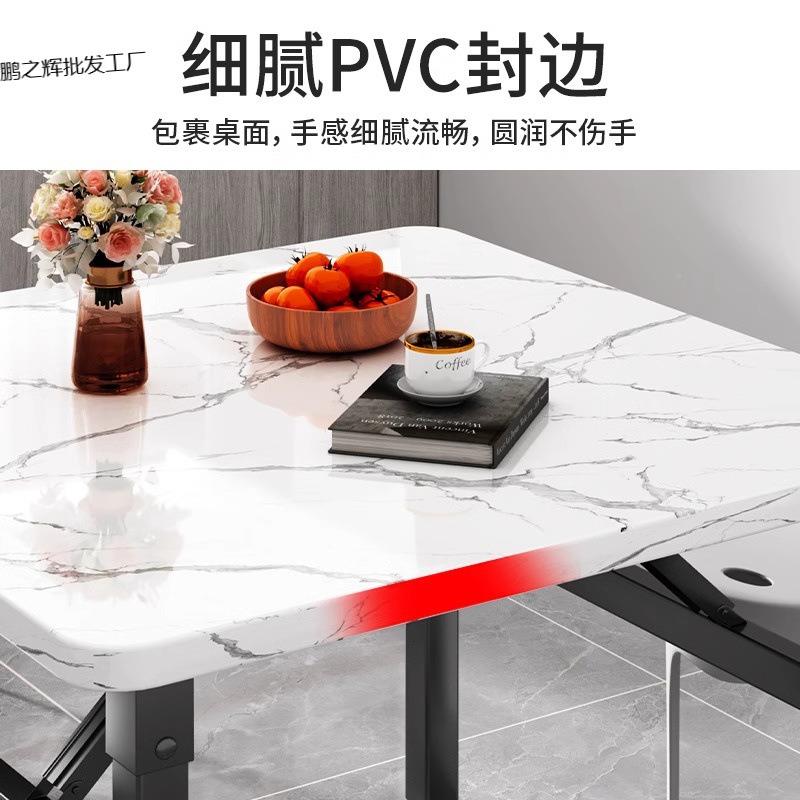 折叠桌子家用小方桌新简易火架冬小户款型RWT四方桌子天矮桌正烤