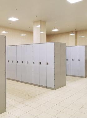 员工学校更衣柜健身房舍CID防腐塑料储物柜宿全加厚密码智智能套