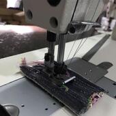 普QF3800 3通链式 单头机380三针三线家用缝纫机条微型电0动家用缝