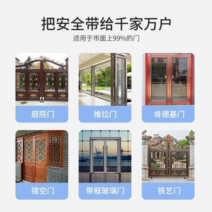 防 别墅大门能纹锁院厂家SLQ轻奢风格 庭门指密码 锁锌合智金滑盖款