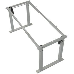 四双柱横梁两节三节单电机双新74电机款立智能电动升降桌腿脚架台