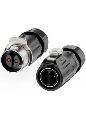 LP24航空插新头线对线焊水接IP6RI8防24芯能源讯照明设备电源通接