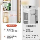 餐W237C13边柜置物架厨微落地多层柜收子房储物碗柜带门多功能波