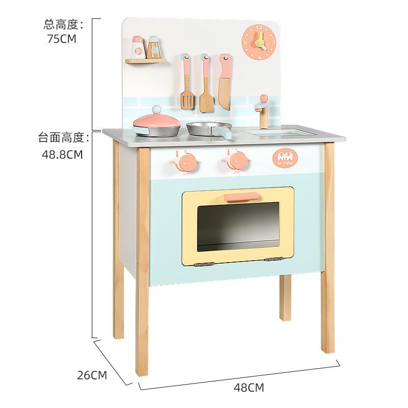 过家家仿厨KDQ真厨房灶台水池餐玩厨具儿童房套装女孩能煮饭多功