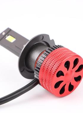 012双铜管超D亮60W汽车LE大灯H7灯泡改装H4远近一体9K12mini05H11