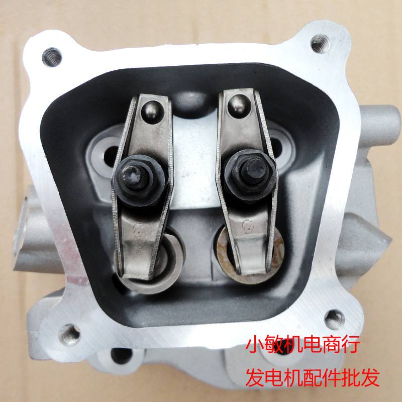 2/3kw汽油发电机配件 168F 170F缸头总成 摇臂 气门 GX160 缸头