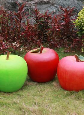 仿真设草蔬莓水果菜雕塑户园OND外玻璃钢工艺品林景观装饰摆美陈