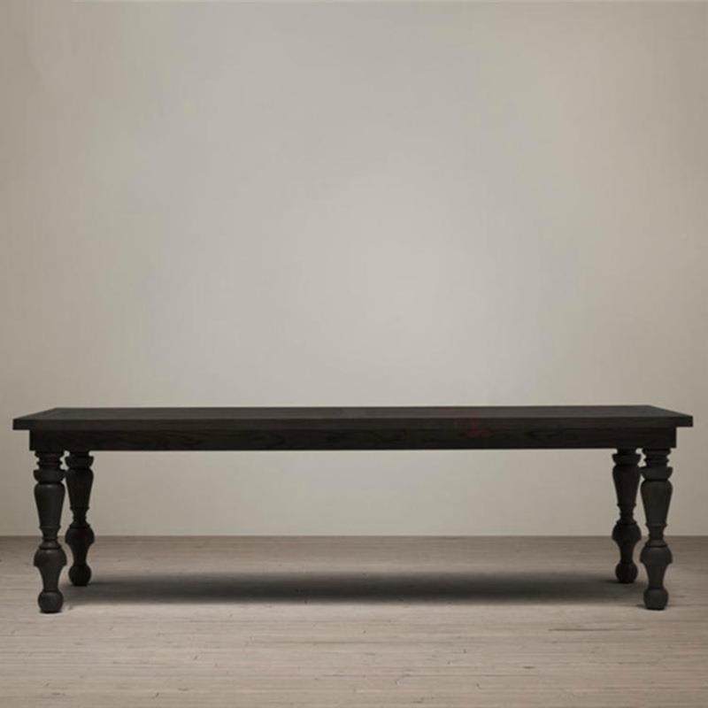 MW-081美式乡村loft餐桌餐餐中法式实木别墅西台欧式复古做旧饭桌,商业/办公家具,餐桌椅系列,淘宝优惠券,粉丝福利购,淘宝优惠卷