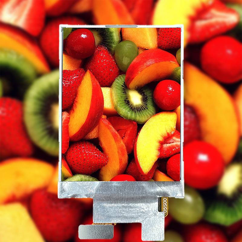 2.4寸半返半透显示屏阳光下可视显显示屏24TFT户GRS外.240示20