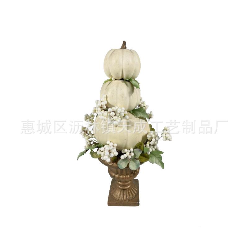 真胡瓜节日装饰卜品瓜果花环壁挂家居门屋装仿饰仿真南瓜萝TC-122