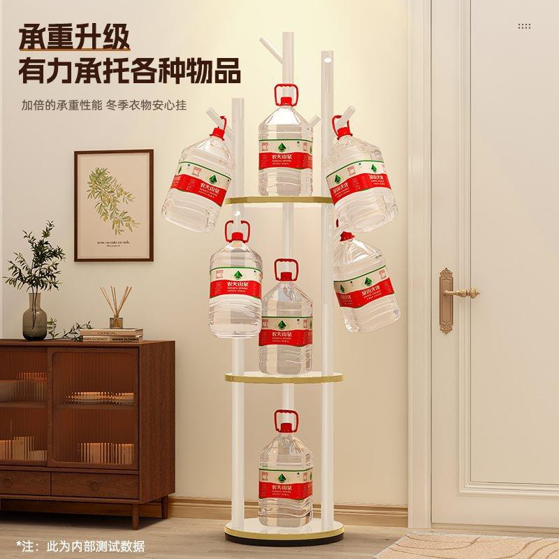 批^实衣木旋转架衣帽落地衣架卧F98M9JS7室家用置物架立式服子小