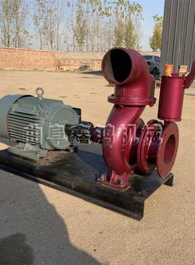 全寸铜电机带动6压井离ZSR心泵加厚用固定框架可设计泵抽农灌溉水