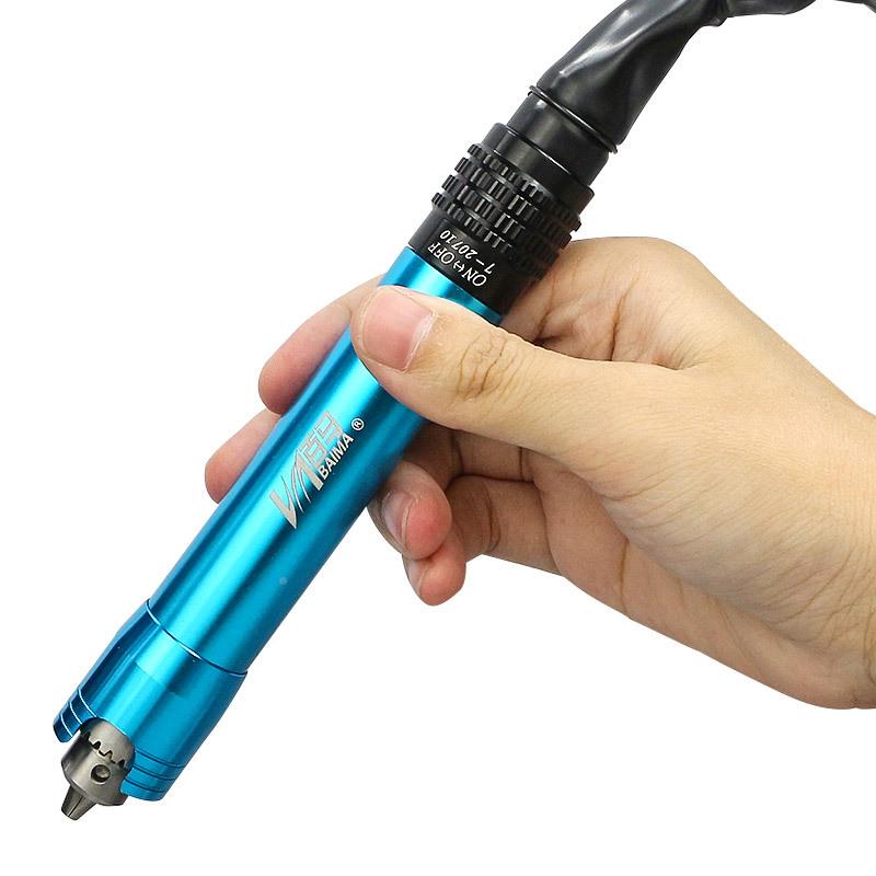 M-ACZ0H气动吊磨机钻夹头风磨笔0刻5H磨机刻雕字笔刻笔打B磨笔