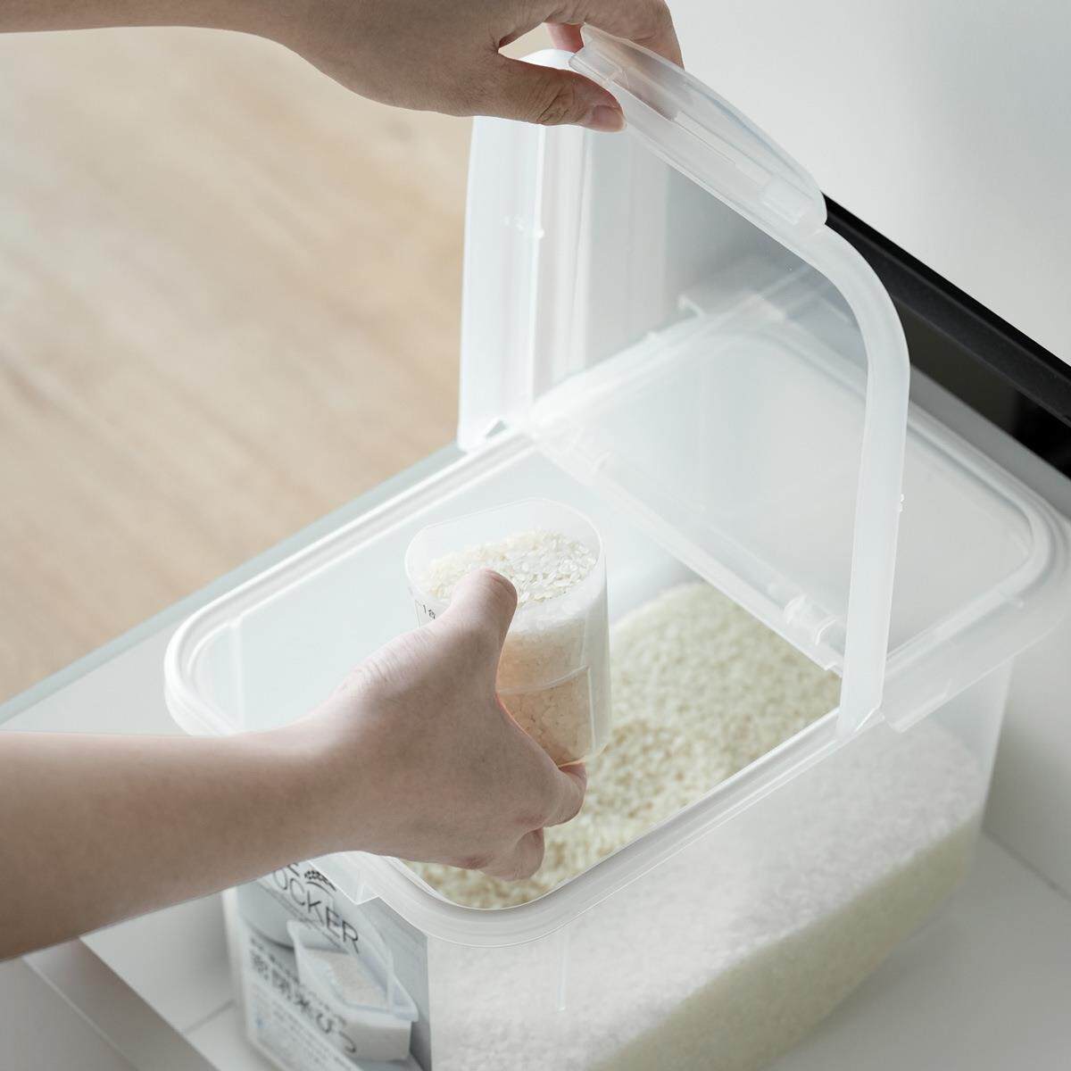 ASVEL米桶家用无品牌/防虫潮米面密封米箱防缸装粉储存容器罐杂粮