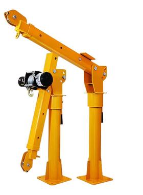 LQP车载机1吨随车小吊机架子吊货小型移动升机12V车随车吊伸缩提