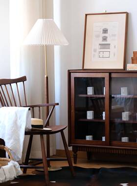 陶野商店|中古边v茶i安隐柜n多tage法式日式柚木实木复古水柜餐柜