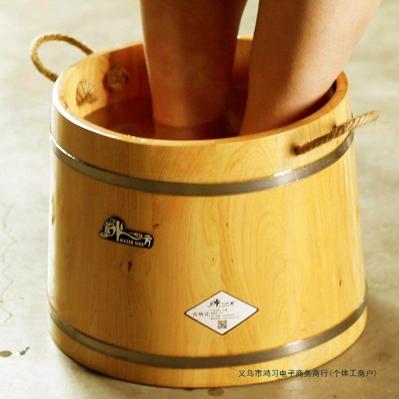 桶香木泡脚木质25柏C高泡脚木桶家用459泡M脚盆足浴桶大号洗脚桶