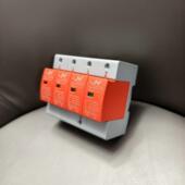 浪涌保护器4直P防电涌开关光防雷伏新能源BZS器电源保护电泳流