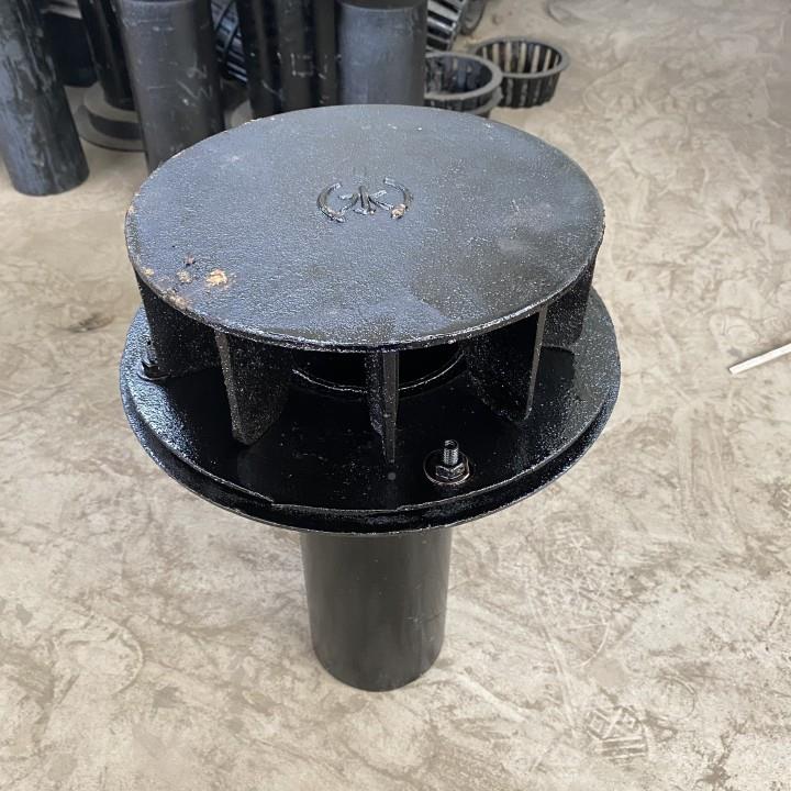 铸地铁87型雨水斗直排虹吸式落水斗天台铸国标87铁斗漏7式内8插雨