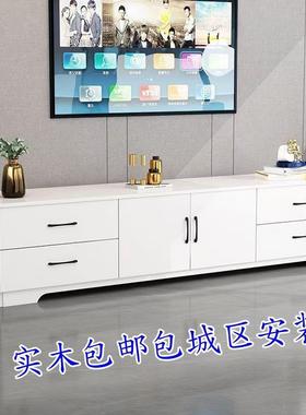 实木电视地落柜客厅储物40476柜实木纳柜柜电视柜客厅收简约现代