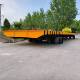 重型生产结构坚固转向灵活载重50吨可牵引平板拖车