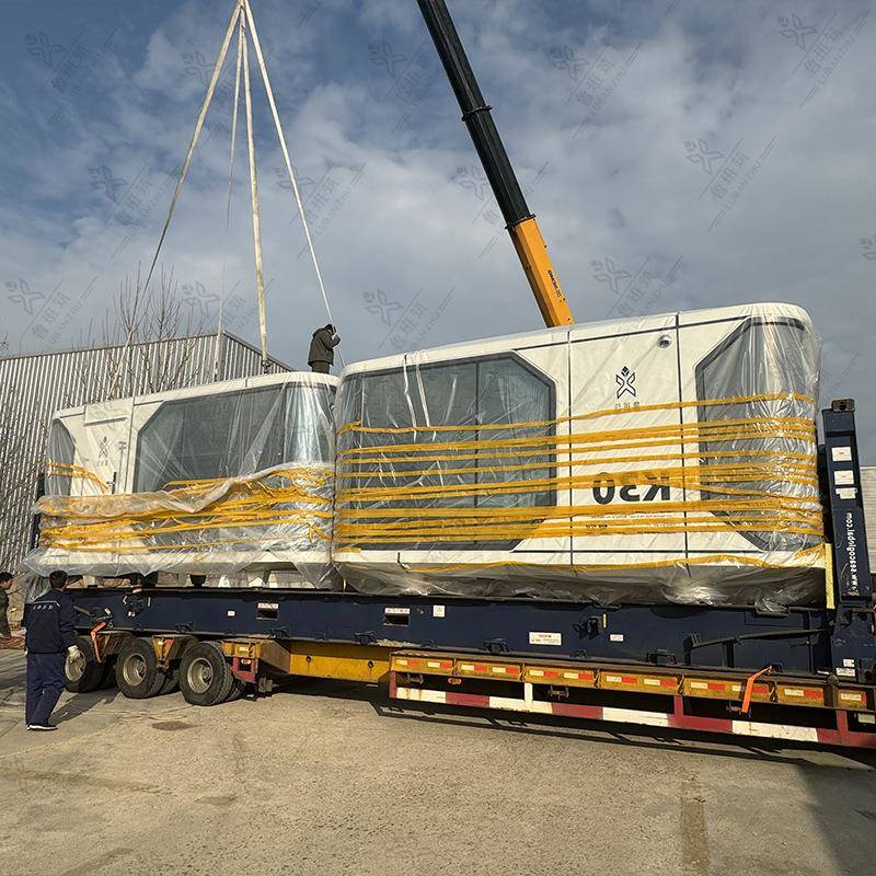 移动户外美办公室太空舱高端科房技感智能民宿q2023122舱防腐耐高