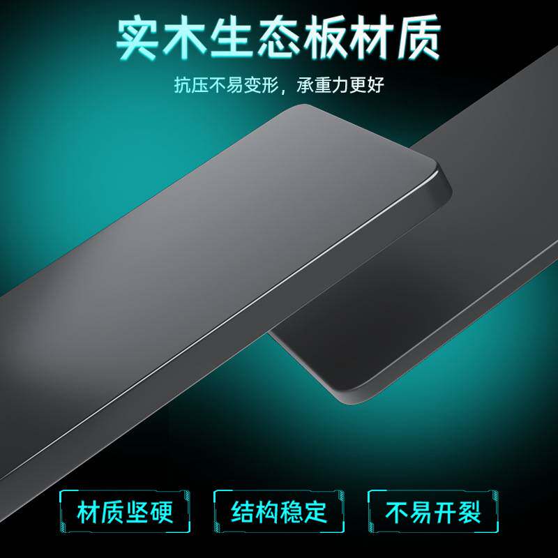 可放主机移动电脑桌台式电竞桌迷你卧室家用小型床边桌单人工作台