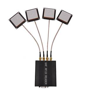 四通道RFID超高频读写器串口R232小尺寸uhf多通道rfid标签读卡器