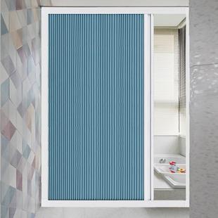 隔断移门伸防霉门澡卫生洗间水干544湿分离折叠门折叠缩防浴室其