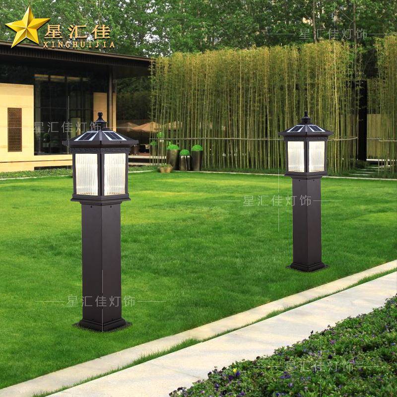 新中式草坪灯户XHJ-TY60外防水花园别墅阳太院能子接款景观草地庭