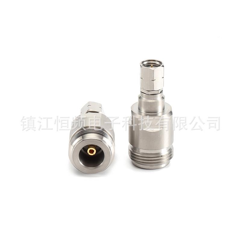毫米波不锈钢转接器N密/2.4-KJG(G18)DKL精同轴连接器