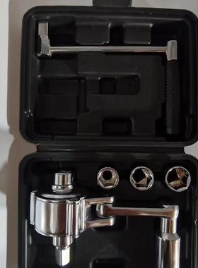 车载轿车小卸车用力轮胎螺丝拆省扳螺母手拆装DJA套筒汽车拆换胎