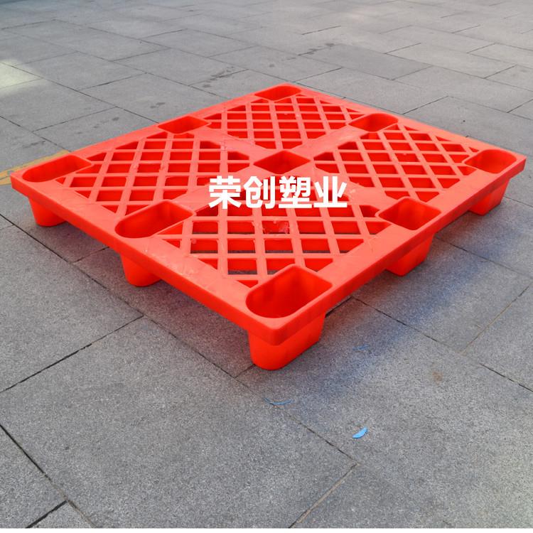 多卡料DHV色塑防滑防漏网格叉车托盘塑栈板板料塑料防潮板垫板