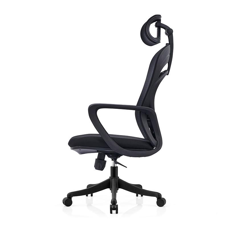A809椅子靠背员电脑椅休舒适用办公室学生职网布升降闲人体工学家